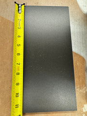 1/2" Black PVC Panel (11 5/8" x 6") – Durable Craft & Model Sheet