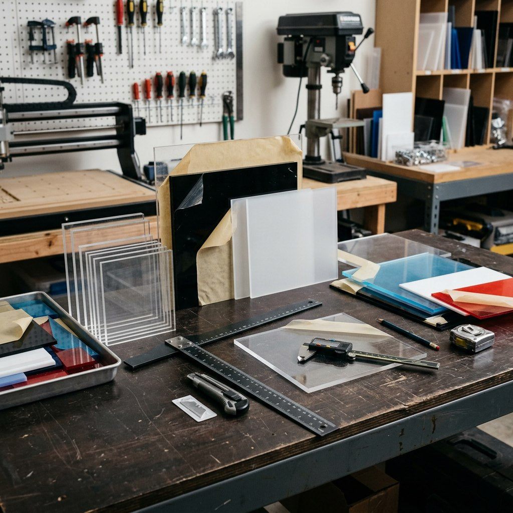 Acrylic project material category